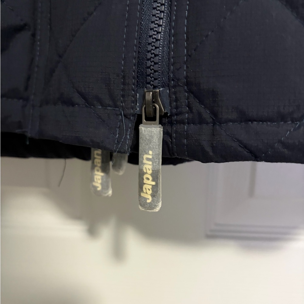 BNWT SUPERDRY ORIGINAL WINDCHEATER JAPAN JACKET QUILTED HOODED NAVY BLUE MED (M) - Picture 5 of 16